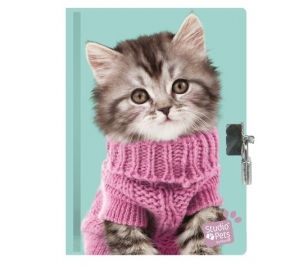 Pachnący pamiętnik z kłódką Studio Pets Kot (PEZ-3650)