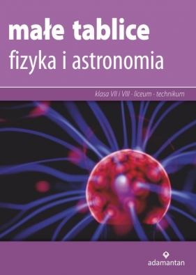 Małe tablice Fizyka i astronomia 2019