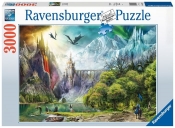 Ravensburger, Puzzle 3000: Terytorium Smoków (16462)