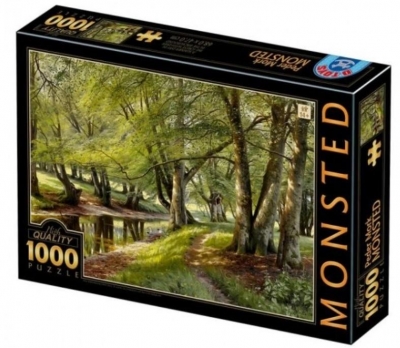 Puzzle 1000: Lato w lesie, Peder Mork Monsted