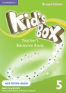 Kid's Box 5 Teacher's Resource Book with Online Audio Kate Cory-Wright , With Caroli