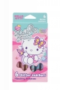 Coolpack, Flamastry brokatowe Hello Kitty Pastel - Pink 1, 6 kolorów (10623PTR)