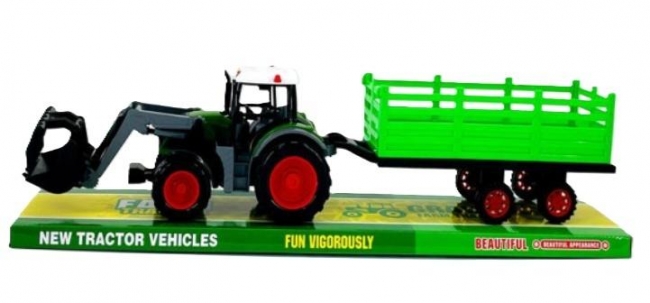 Traktor przyczepa do siana