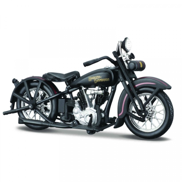 Model metalowy Harley-Davidson 1928 JDH Twin cam czarny 1/18 (101239360/77862)
