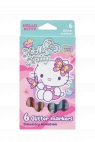 Coolpack, Flamastry brokatowe Hello Kitty Pastel - Pink 1, 6 kolorów (10623PTR)