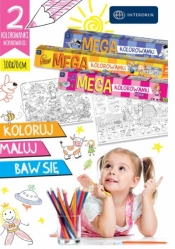 Mega kolorowanka mix wzorów