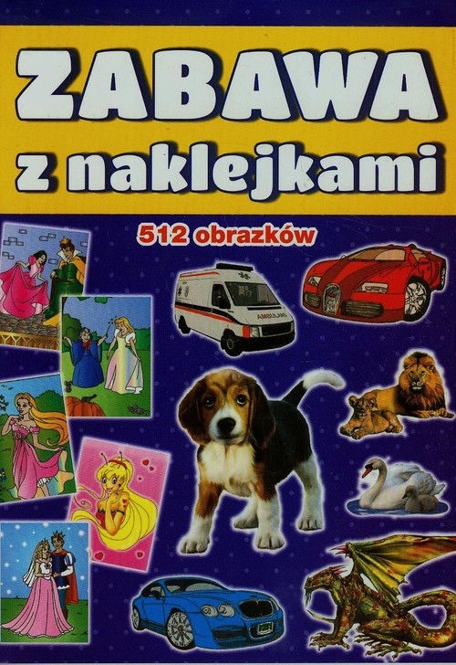 Zabawy z naklejkami 512 obrazków