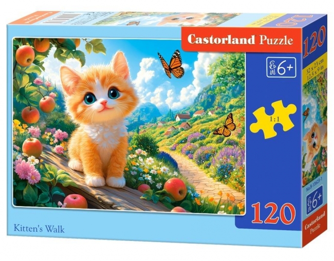 Puzzle 120 Kitten's Walk CASTOR