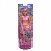 Lalka Barbie Jednorożec, różowy strój (HRR12/HRR13)