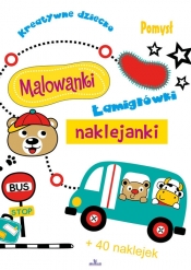 Malowanki naklejanki (Uszkodzona okładka) - Ewelina Grzankowska