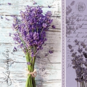Serwetki TL573000 Lavender Bouquet