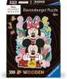 Ravensburger, Puzzle drewniane 300: Disney - Myszka Mickey & Minnie (12000762)