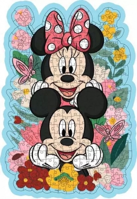 Ravensburger, Puzzle drewniane 300: Disney - Myszka Mickey & Minnie (12000762)