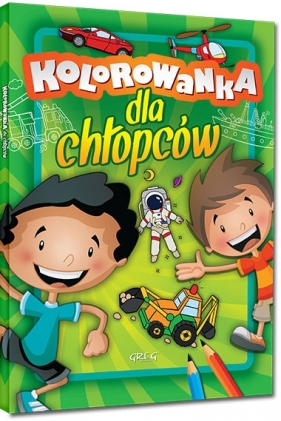Kolorowanka dla chłopców - Daria Widermańska-Spala
