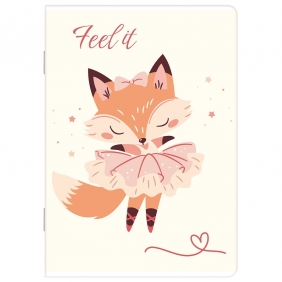 Zeszyt Top 2000 Basic A5/16k linia podwójna kolorowa, 1 szt