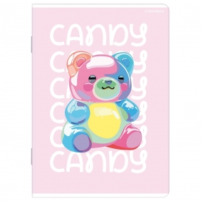 Zeszyt Top 2000 Basic A5/16k linia podwójna kolorowa, 1 szt