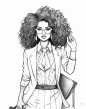 Fashionista w świecie szyku - Kolorowanka - Opracowanie zbiorowe