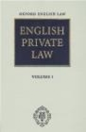 English Private Law 3 vols