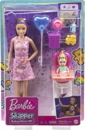 Lalka Barbie Skipper Klub Opiekunek Krzesełko Mini Urodziny GRP40 (FHY97/GRP40)