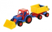 Basics traktor-ładowarka z przyczepą (9623)