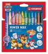 Flamastry Power Max Psi Patrol 12szt STABILO