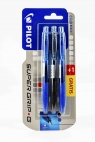 Długopis Super Grip G Pilot automatyczny 1x niebieski + 1x czarny + 1x
