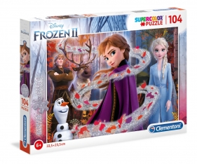 Puzzle Glitter SuperColor 104: Frozen 2 (20162)