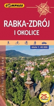 Mapa tur. - Rabka-Zdrój i okolice 1:40 000 w.6 - praca zbiorowa