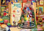 Puzzle 4000 Życie to otwarta księga-Paryż