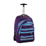 Trolley szkolny BOLTON kolor: summer check purple
