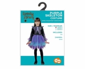 Strój dla dzieci Fioletowy Kościotrup rozm.110/120