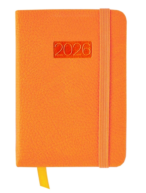 Kalendarz kieszonkowy 2026 z gumką -  Lux, 1 szt