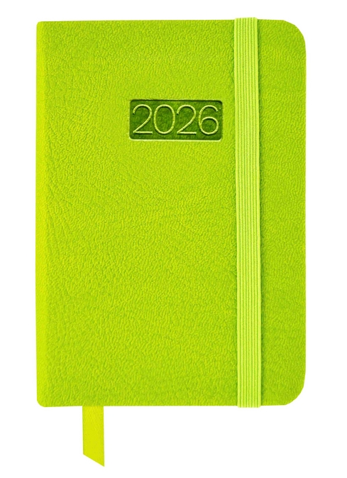 Kalendarz kieszonkowy 2026 z gumką -  Lux, 1 szt