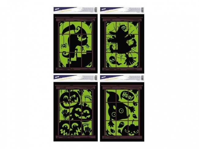 <img src='https://webimage.pl/pics/624/7/d8595138537624.jpg' style='height:440px' /> Naklejka na okno Halloween świecąca 30x20cm MIX