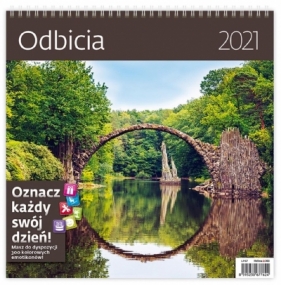 Kalendarz 2021 30x30 Odbicia HELMA