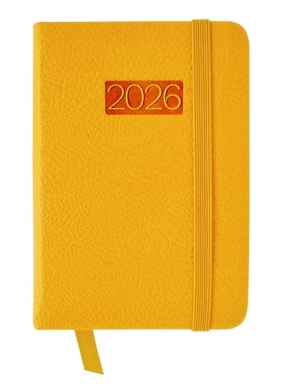 Kalendarz kieszonkowy 2026 z gumką - Lux, 1 szt