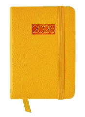 Kalendarz kieszonkowy 2026 z gumką - Lux, 1 szt