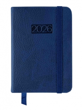 Kalendarz kieszonkowy 2026 z gumką - Lux, 1 szt