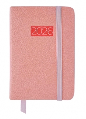 Kalendarz kieszonkowy 2026 z gumką - Lux, 1 szt