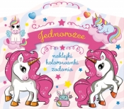 Jednorożce. Naklejki, kolorowanki, zadania - Opracowanie zbiorowe