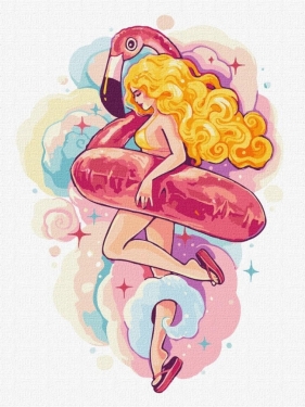 Malowanie po numerach - Sezon plażowy 30x40cm