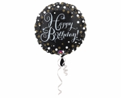 Balon foliowy Sparkling Happy Birthday 46cm