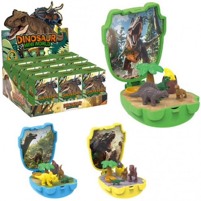 Scenka świat dinozaurów MIX