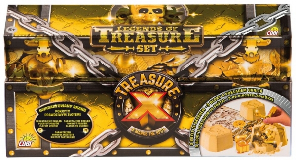 Zestaw figurek Treasure X 3pak Skrzynia (MO-41501)