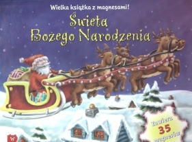 Święta Bożego Narodzenia. Wielka książka z magnesami - Apsley Brenda