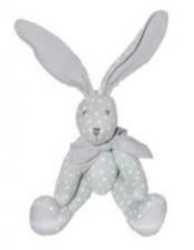 Zając Passek niebieski 23 cm (4717b)