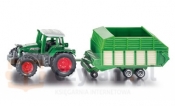 Siku seria 16 traktor z przyczepą