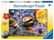 Ravensburger, Puzzle 60: Przestrzeń kosmiczna (05162)