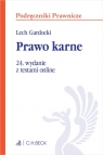 Prawo karne z testami online Lech Gardocki