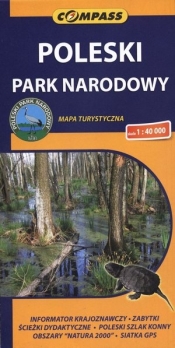 Poleski Park Narodowy mapa turystyczna 1:40 000 - <br />